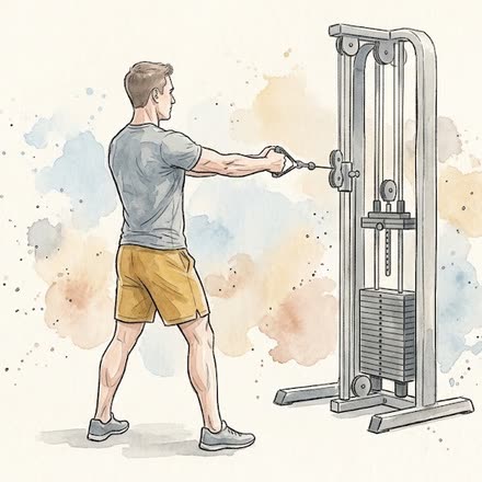 Illustration Pallof Press